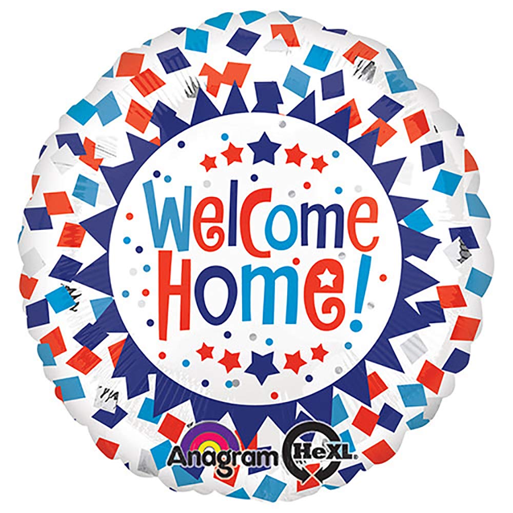 Anagram 17" Welcome Home Confetti Balloon